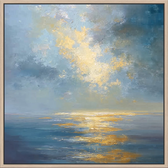 Blue Sky Canvas Seascape