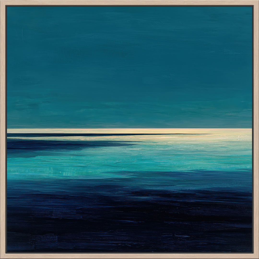 Abstract Blue Seascape
