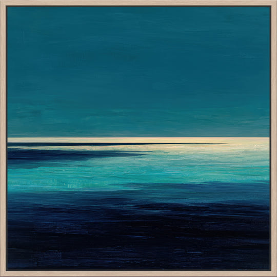 Abstract Blue Seascape
