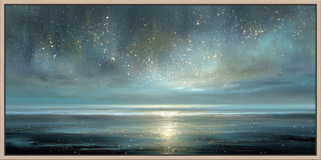 Abstract Night Seascape