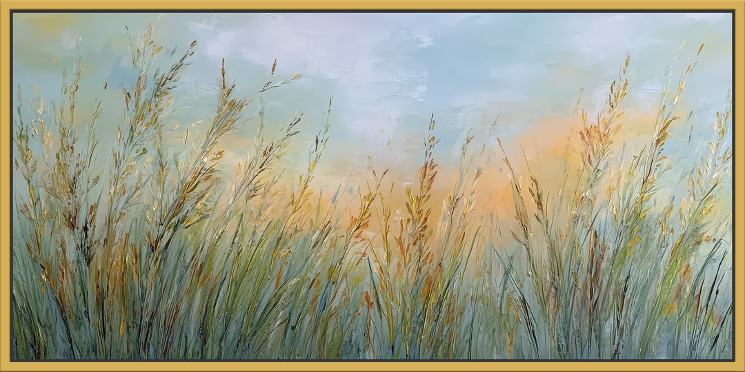 Panoramic Grass Meadow