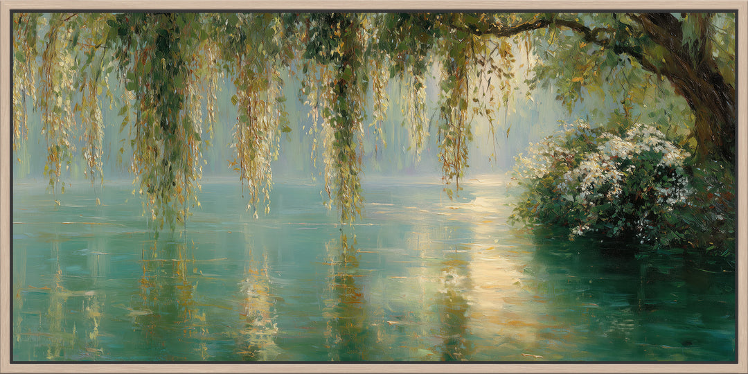Weeping Willow Lake Scene