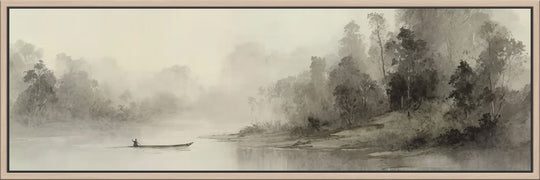 Panoramic River Scene