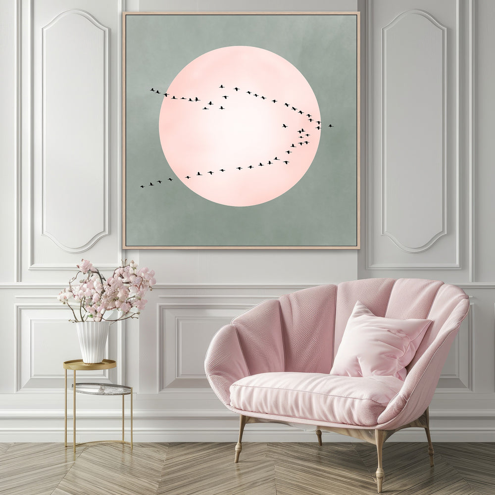 Blush Pink Moon