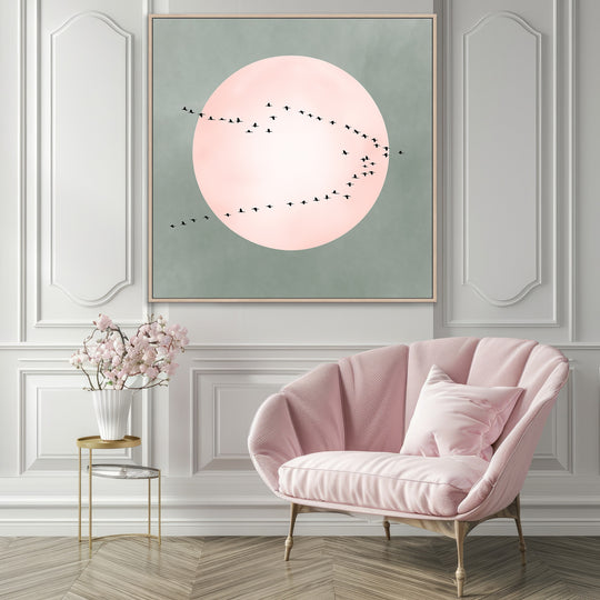 Blush Pink Moon