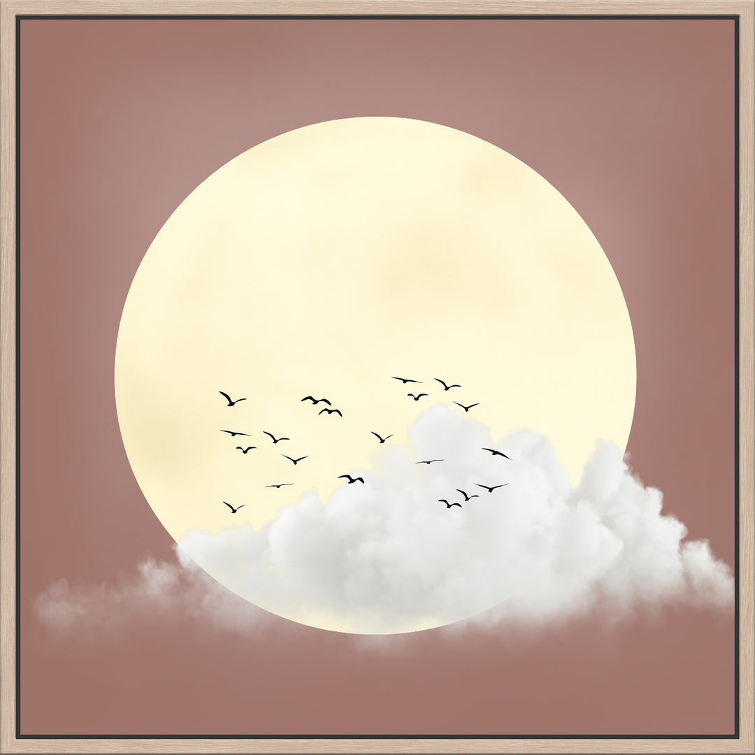 Bird Flock Moon