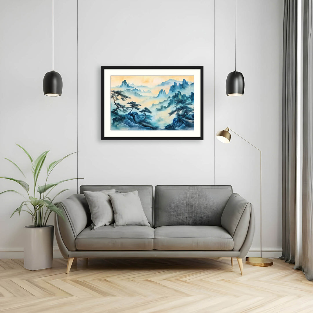 Pine Forest Landscape