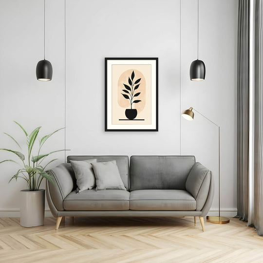 Minimalist Plant Wall Art