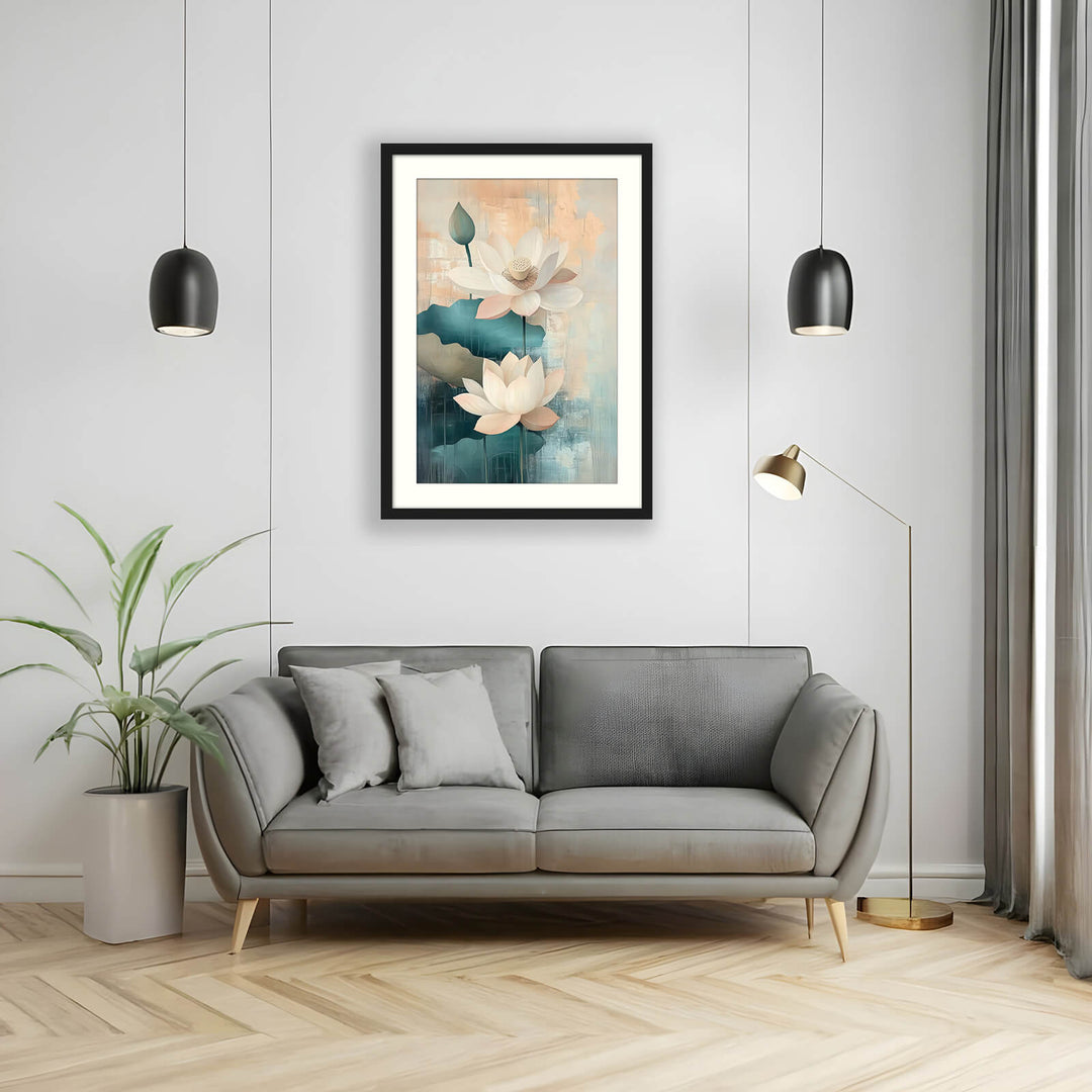 Lotus Flower Art Print
