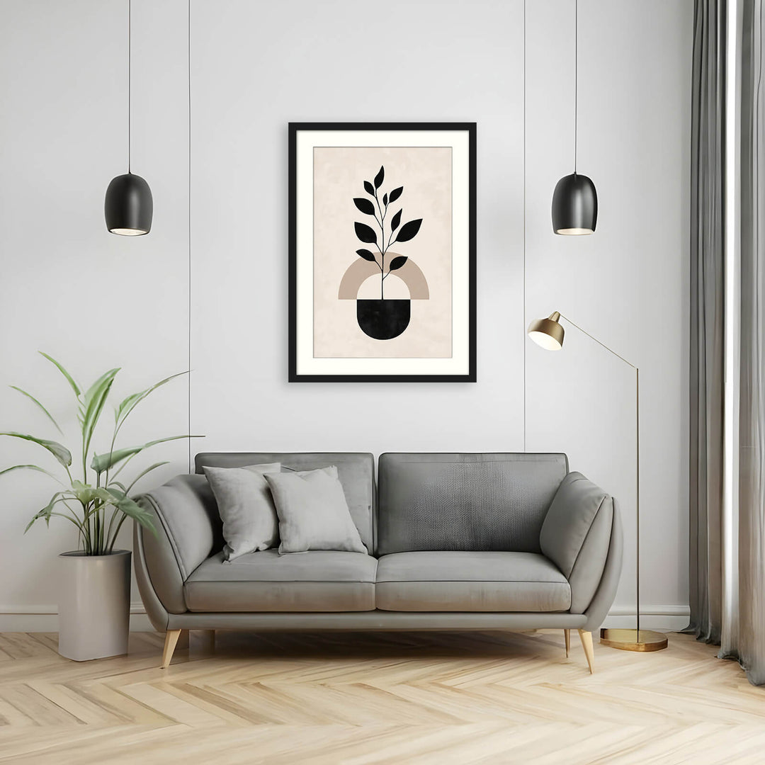 Minimalist Japandi Plant