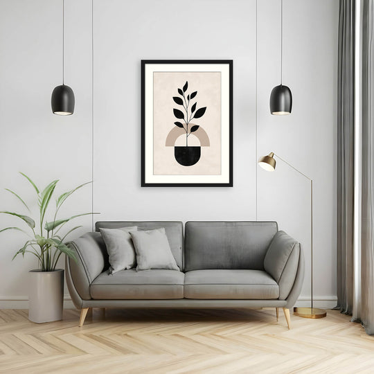 Minimalist Japandi Plant