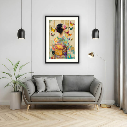 Butterfly Kimono Art