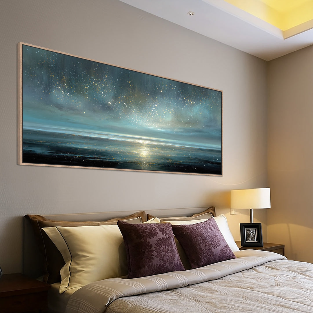 Abstract Night Seascape