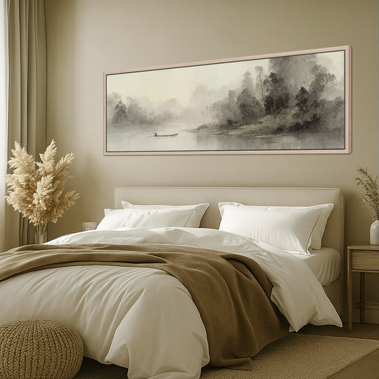 Panoramic River Scene