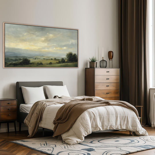 Panoramic Countryside Landscape