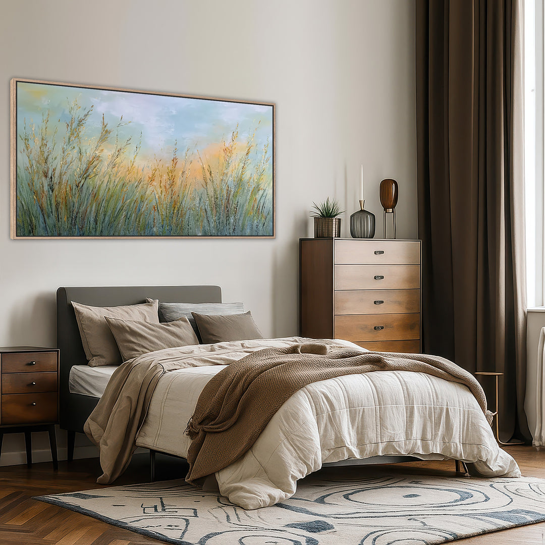 Panoramic Grass Meadow