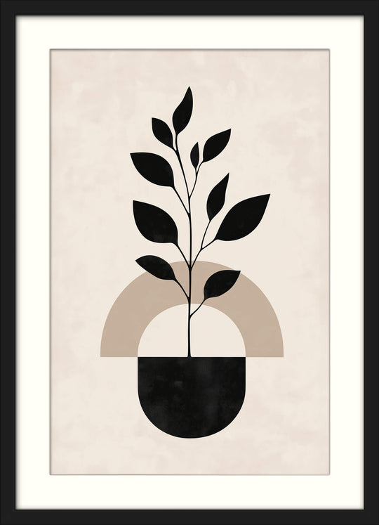 Minimalist Japandi Plant