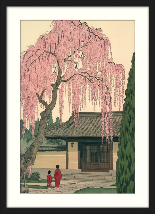 Sakura Temple Gate