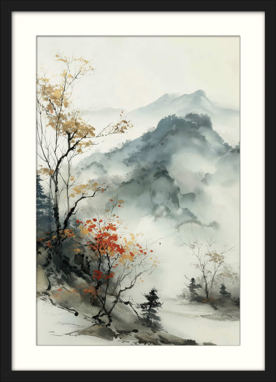 Autumn Misty Mountains