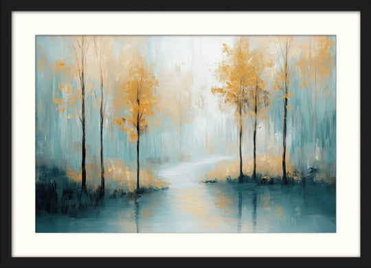 Forest Lake Landscape Print