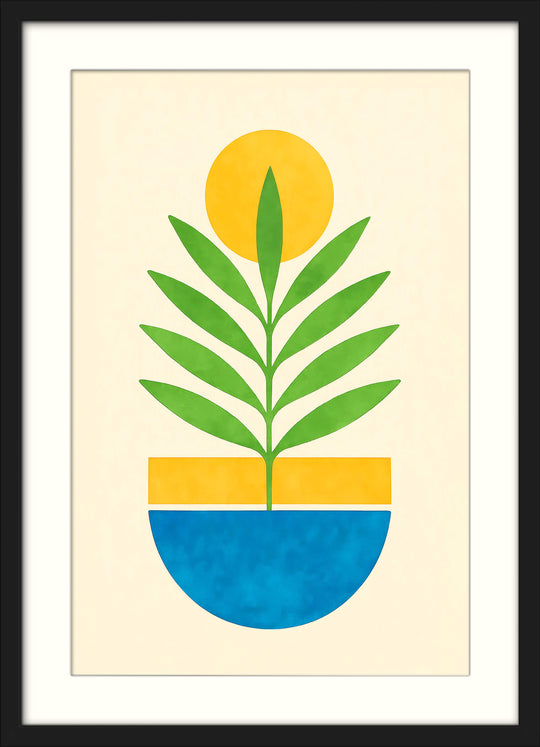 Japanese Plant Wall Art
