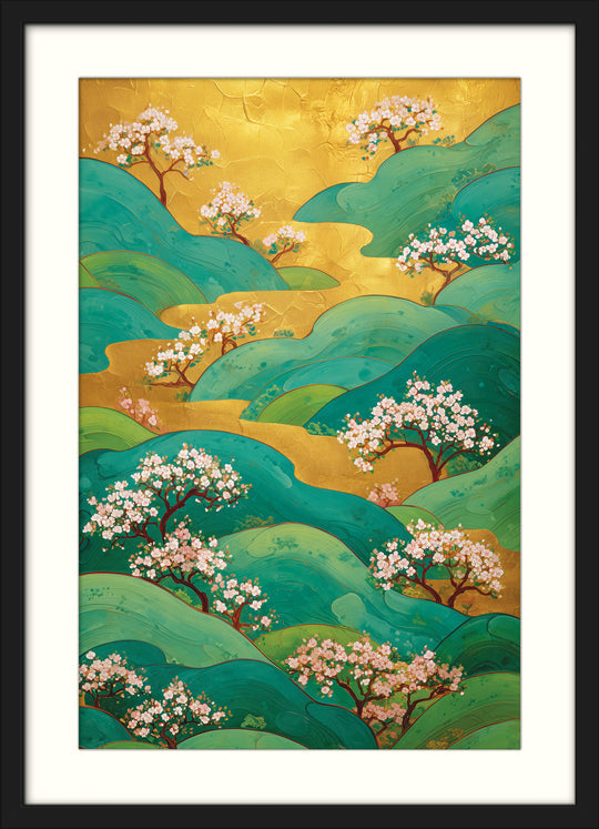 Blossoms in Rolling Hills