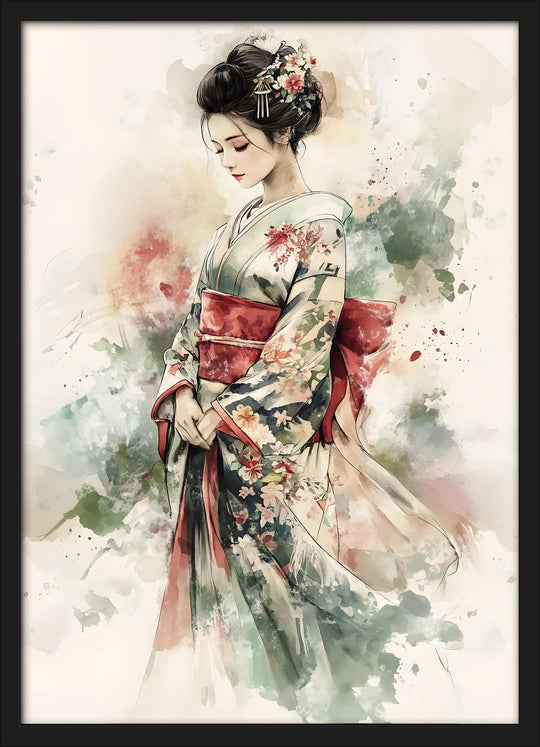 Floral Kimono
