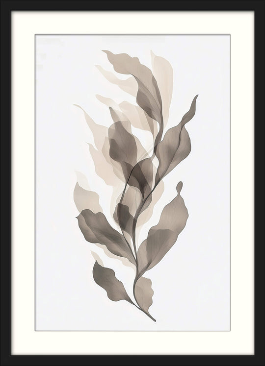 Japandi Botanical Leaves