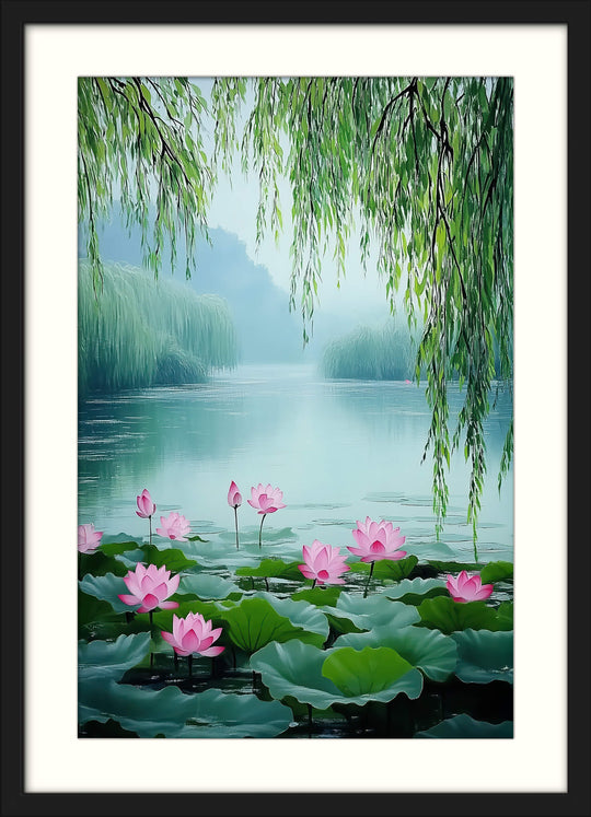 Botanical Water Lily Art