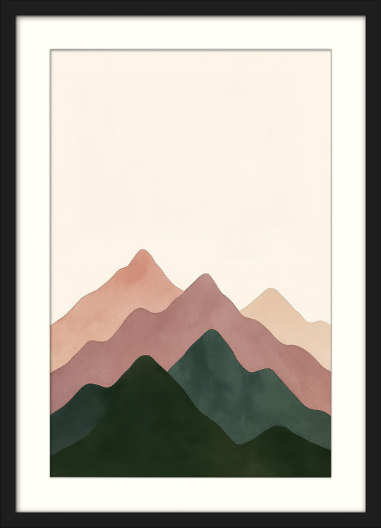 Neutral Mountain Decor