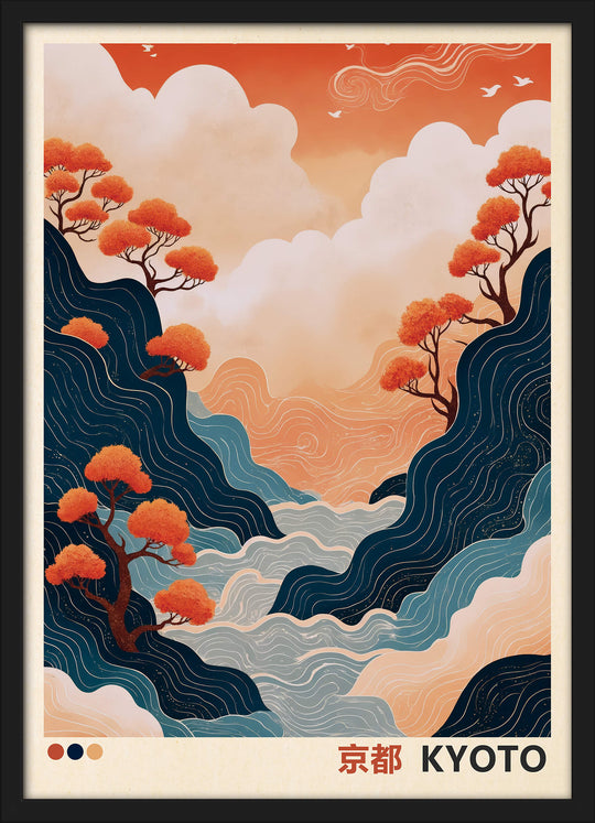 Kyoto Mountain River