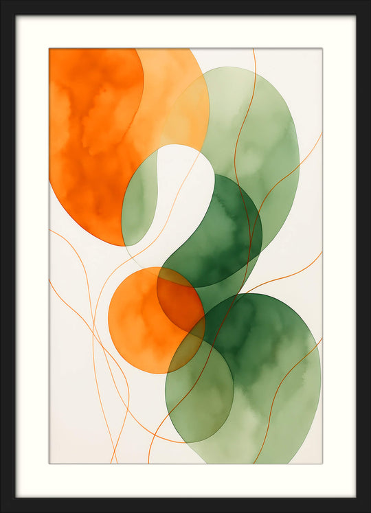 Geometric Circle Print