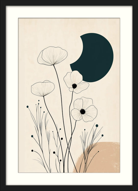 Neutral Japandi Flowers