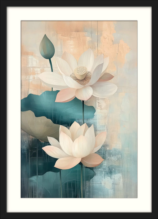 Lotus Flower Art Print