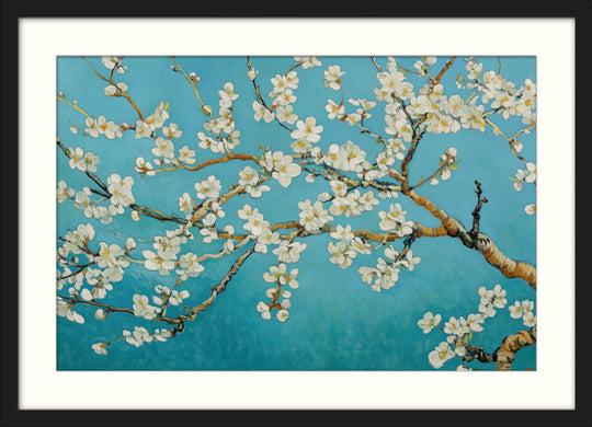 Almond Blossoms in Bloom