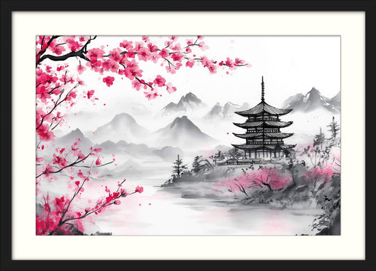 Cherry Blossom Pagoda