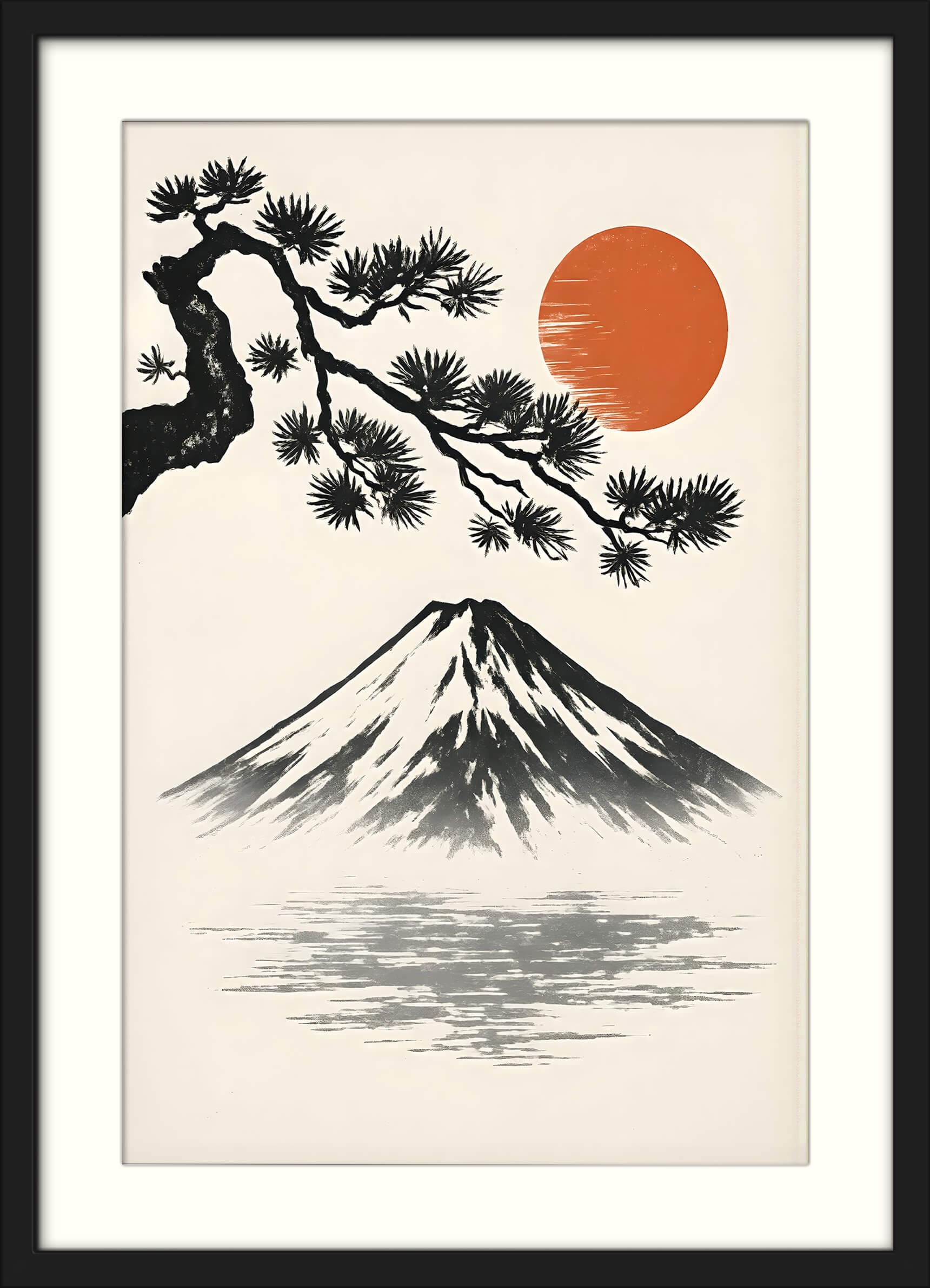 Japanese Sumi-e Wall Art – Akorro Prints