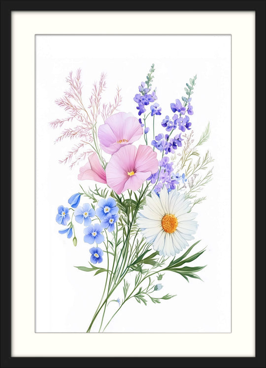 Minimalist Botanical Flower Print