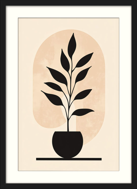 Minimalist Plant Wall Art