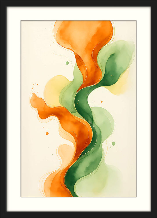 Abstract Watercolor Wall Art
