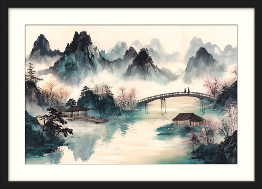 Bridge Over Misty Waters