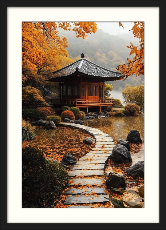 Japanese Temple Wall Art