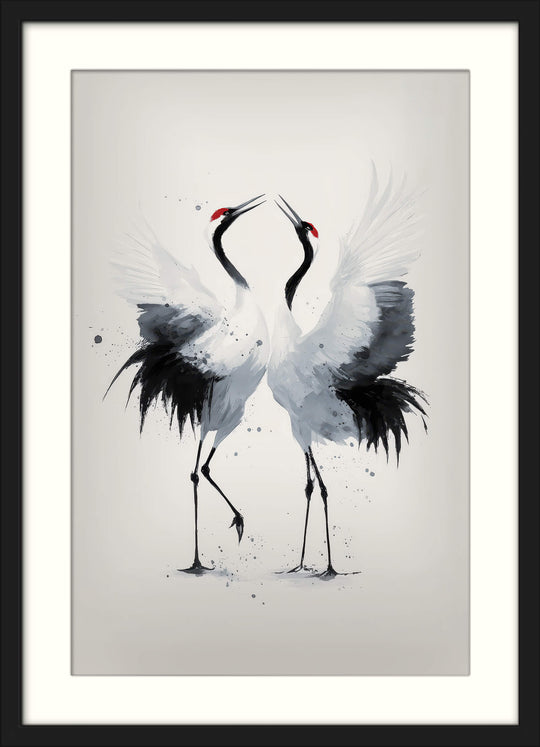 Dancing Cranes