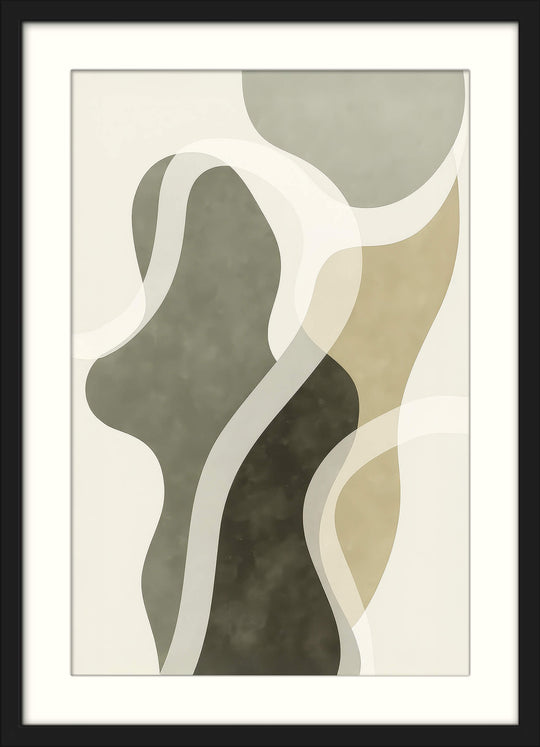 Japandi Style Minimalist Print