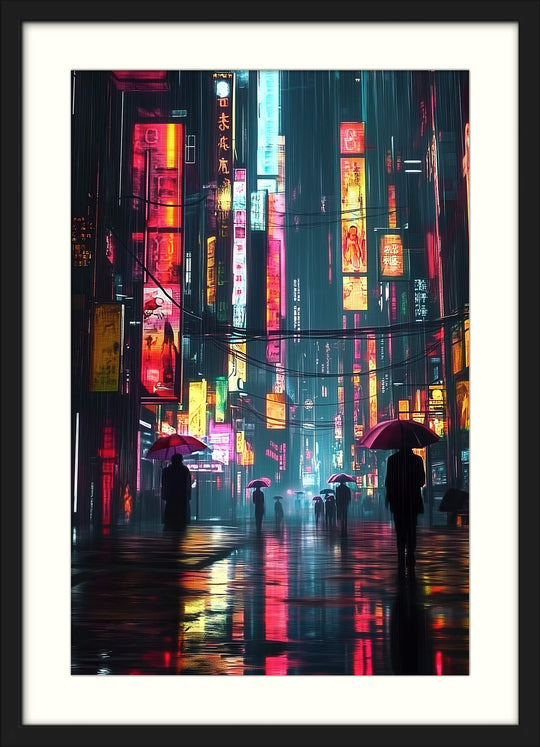 Futuristic Neo Tokyo Cityscape