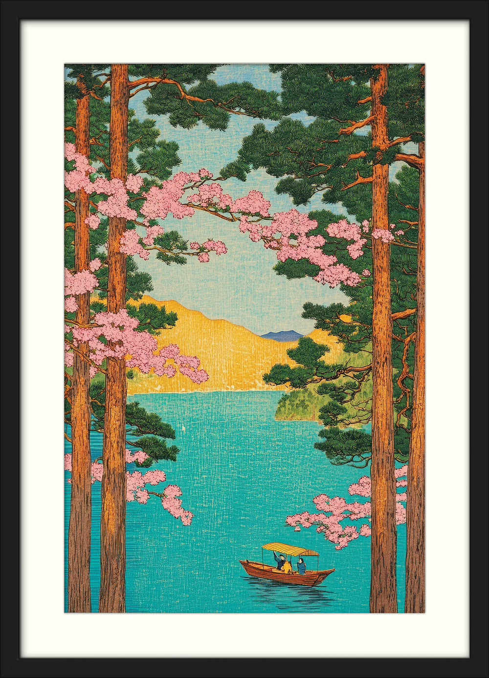 Blossoms Over the Lake