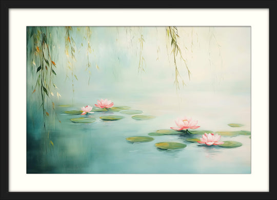 Japanese Water Lily Print