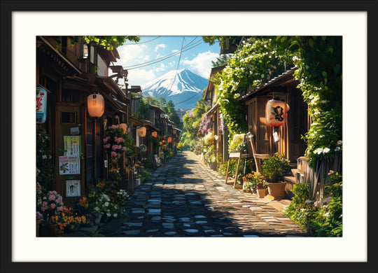 Mount Fuji Cobble Street