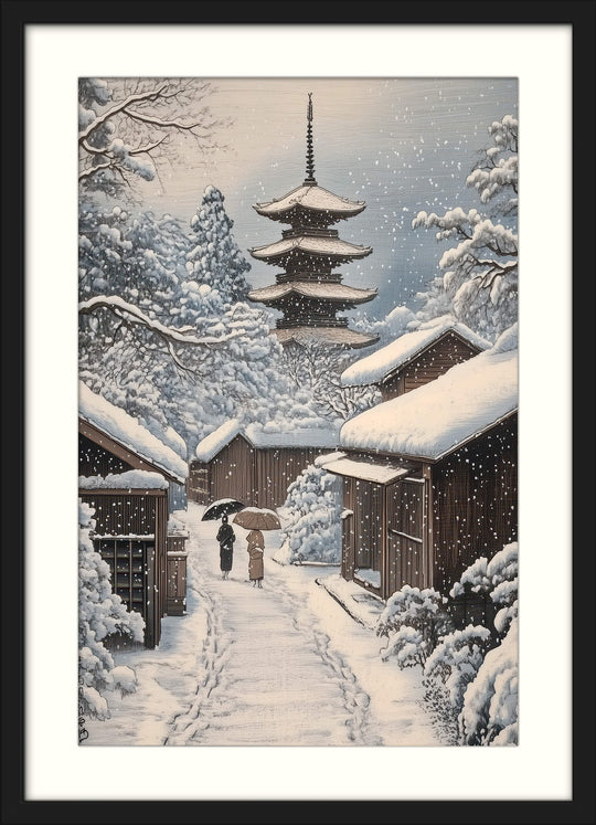 Pagoda Snowfall