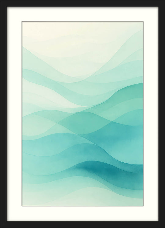 Minimalist Ocean Waves